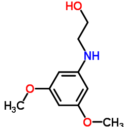 2-(3,5-Dimethoxy-phenylamino)-ethanol structure