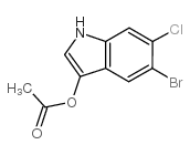 5-Bromo-6-Chloro-3-Indolyl Acetate structure