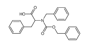 (2S)-2-(benzyl(benzyloxycarbonyl)amino)-3-phenylpropanoic acid结构式