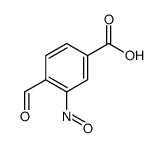 4-formyl-3-nitrosobenzoic acid Structure