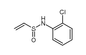 N-(2-chlorophenyl)ethenesulfinamide Structure