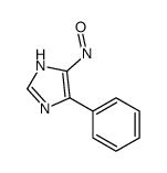 4-nitroso-5-phenyl-1H-imidazole结构式
