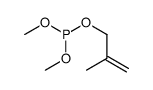dimethyl 2-methylprop-2-enyl phosphite结构式