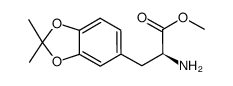 H-DOPA(acetonide)-OMe结构式