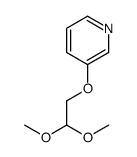 3-(2,2-dimethoxyethoxy)pyridine结构式