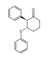 2e-phenyl-3e-phenylthiocyclohexanone Structure