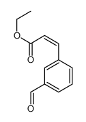 ethyl 3-(3-formylphenyl)prop-2-enoate Structure