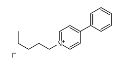 1-pentyl-4-phenylpyridin-1-ium,iodide结构式