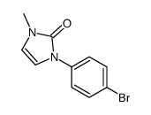 1-(4-bromophenyl)-3-methylimidazol-2-one Structure