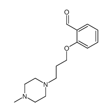 2-[3-(4-METHYL-1-PIPERAZINYL)PROPOXY]BENZALDEHYDE OXALATE structure