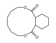 3,10-dioxabicyclo[10.4.0]hexadecane-2,11-dione Structure