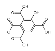 hydroxy-benzene-1,2,3,5-tetracarboxylic acid Structure