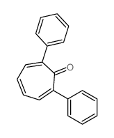 2,4,6-Cycloheptatrien-1-one,2,7-diphenyl- picture