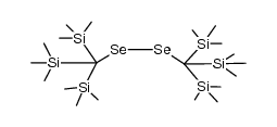Bis[tris(trimethylsilyl)methyl]diselenid结构式