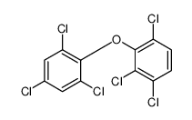 1,2,4-trichloro-3-(2,4,6-trichlorophenoxy)benzene Structure