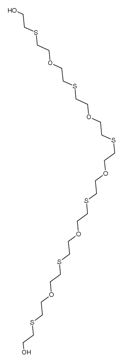 6,12,18,24,30-pentaoxa-3,9,15,21,27,33-hexathia-pentatriacontane-1,35-diol Structure