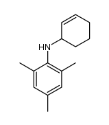 N-cyclohex-2-en-1-yl-2,4,6-trimethyl-aniline Structure