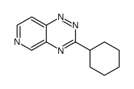 3-cyclohexylpyrido[3,4-e][1,2,4]triazine Structure