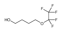 4-(Pentafluoroethoxy)-1-butanol结构式