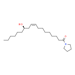 Pyrrolidine Ricinoleamide(solution) structure