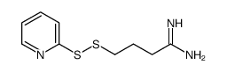 4-(2-pyridyldithio)butyramidine结构式