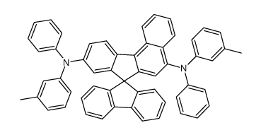 N5,N9-二苯基-N5,N9-二-间甲苯基螺[苯并[c]芴-7,9'-芴] -5,9-二胺图片