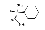 D-(-)-cyclohexylglycine amide Structure
