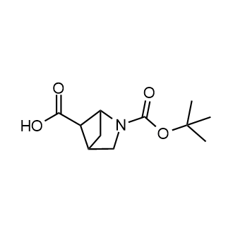 2-(tert-butoxycarbonyl)-2-azabicyclo[2.1.1]hexane-5-carboxylicacid Structure