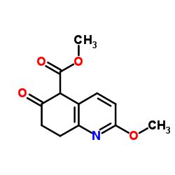 2-甲氧基-6-氧代-5,6,7,8-四氢喹啉-5-羧酸甲酯图片
