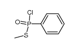 Phenylthiophosphonsaeure-S-methylester-chlorid Structure