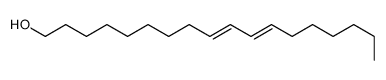 octadeca-9,11-dien-1-ol Structure