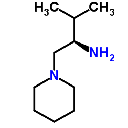 (R)-α-(1-methylethyl)-1-Piperidineethanamine Structure