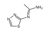 Ethanimidamide,N-1,3,4-thiadiazol-2-yl-结构式