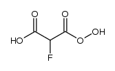 2-fluoro-3-hydroperoxy-3-oxopropanoic acid结构式