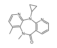 11-cyclopropyl-4,5-dimethyldipyrido[2,3-e:2',3'-f][1,4]diazepin-6-one Structure