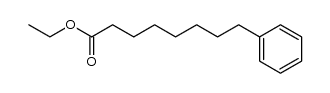 ethyl 8-phenyloctanoate结构式