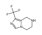3-trifluoromethyl-5,6,7,8-tetrahydro-imidazo[1,5-a]pyrazine Structure