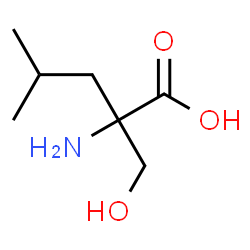 D-Leucine,2-(hydroxymethyl)- (9CI)结构式