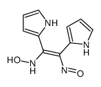 N-[2-nitroso-1,2-bis(1H-pyrrol-2-yl)ethenyl]hydroxylamine Structure