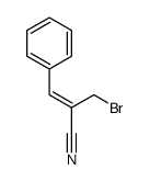 2-(bromomethyl)-3-phenylprop-2-enenitrile Structure