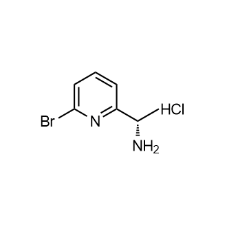 (S)-1-(6-bromopyridin-2-yl)ethan-1-aminehydrochloride structure