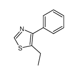 Thiazole, 5-ethyl-4-phenyl- Structure