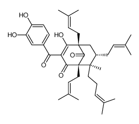 GUTTIFERONE A Structure