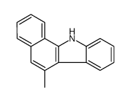 6-methyl-11H-benzo[a]carbazole Structure