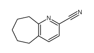 6,7,8,9-tetrahydro-5h-cyclohepta[b]pyridine-2-carbonitrile Structure