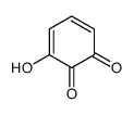 3-hydroxycyclohexa-3,5-diene-1,2-dione Structure