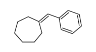 (Cycloheptylidenmethyl)benzol结构式