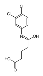 5-[(3,4-Dichlorophenyl)amino]-5-oxopentanoic acid结构式