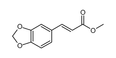 METHYL (E)-3-(1,3-BENZODIOXOL-5-YL)-2-PROPENOATE structure