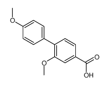 3-methoxy-4-(4-methoxyphenyl)benzoic acid Structure